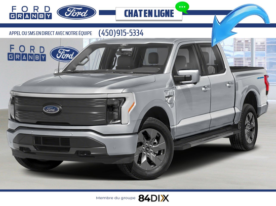 2025 Ford F-150 Lightning Iconic Silver Metallic
