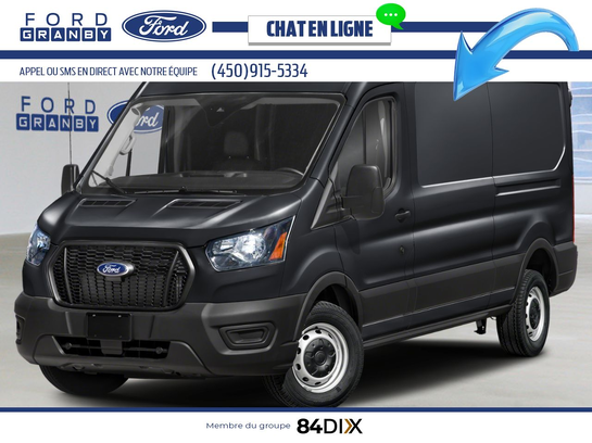 Ford Transit fourgon utilitaire 2025 2025 Noir agate métallisé