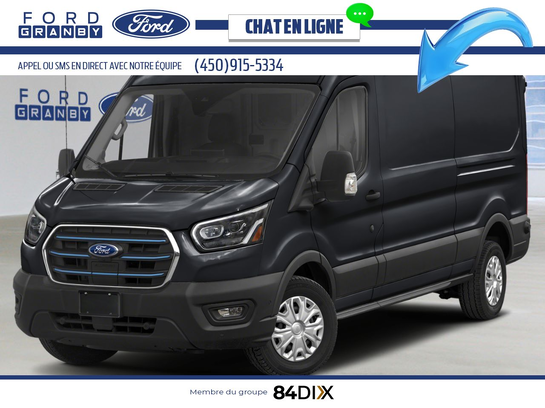 Ford E-Transit fourgonnette utilitaire 2025 2025 Noir agate métallisé