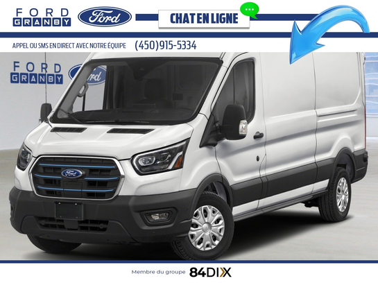Ford E-Transit fourgonnette utilitaire 2025 2025 Blanc Oxford