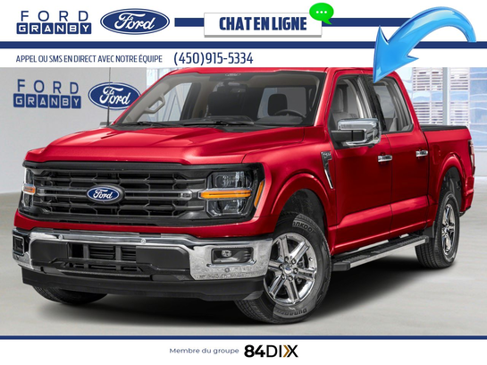 Ford F-150 2025 2025 Rouge vitesse métallisé teinté verni