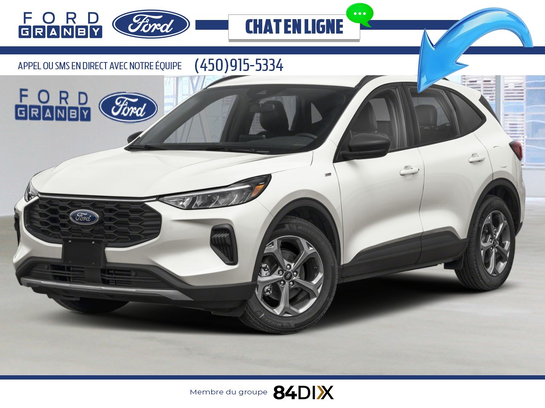 2025 Ford Escape 2025 Star White Metallic Tri-Coat