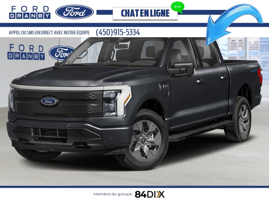 Ford F-150 Lightning 2025 2025 Noir agate métallisé