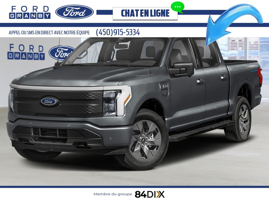 Ford F-150 Lightning 2025 2025 Gris carbonisé métallisé