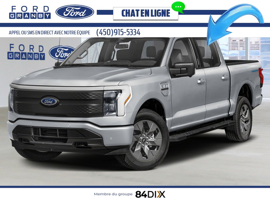 Ford F-150 Lightning 2025 2025 Argent emblématique métallisé