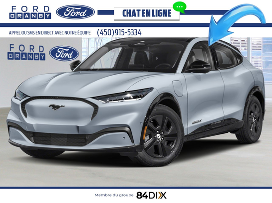 2025 Ford Mustang Mach-E 2025 Glacier Grey Metallic Tri-Coat