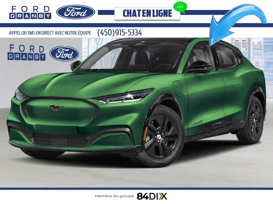 Ford Mustang Mach-E 2025 2025 Vert éruption métallisé