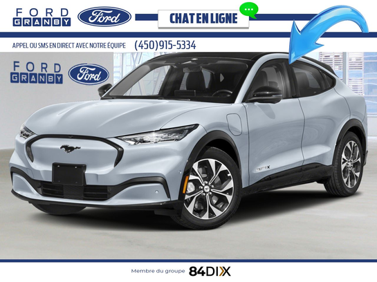 2025 Ford Mustang Mach-E Glacier Grey Metallic Tri-Coat