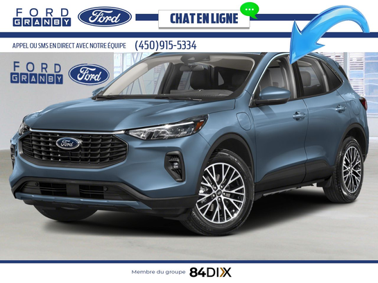 Ford Escape VHR TA 2026 Bleu vapeur m&eacute;tallis&eacute;
