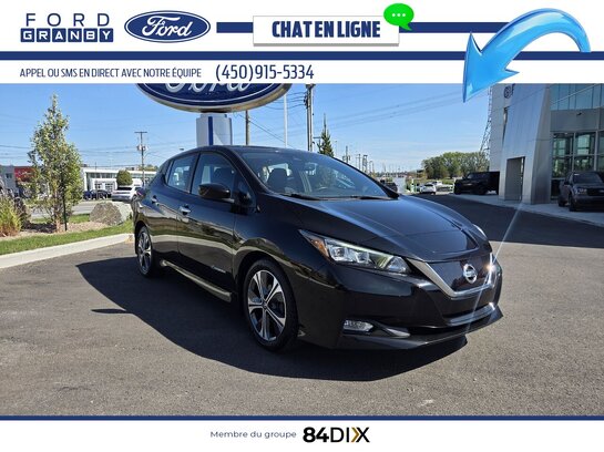Nissan LEAF SV 2019 Noir
