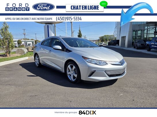 Chevrolet Volt LT 2019 Argent