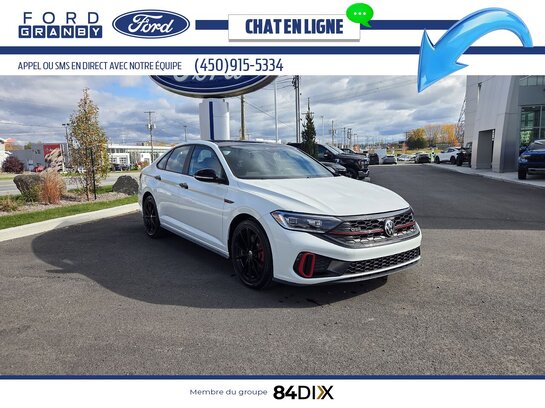 Volkswagen Jetta GLI Édition 40e anniversaire manuelle 2024 Blanc