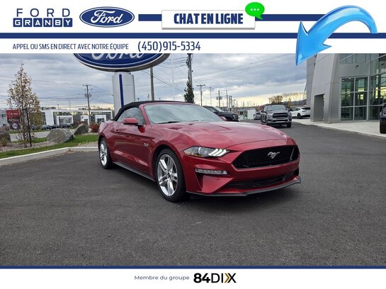 Ford Mustang GT Premium 2020 Rouge