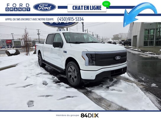 2024 Ford F-150 Lightning White