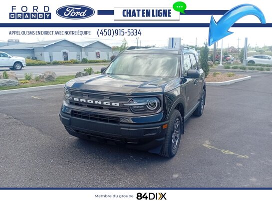 FORD BRONCO SPORT Big Bend 4x4 2024 Noir