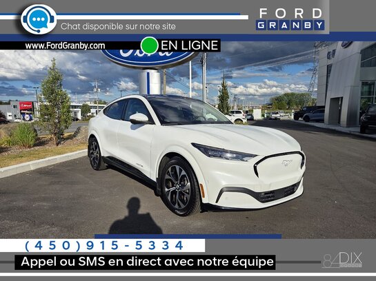 2022 Ford Mustang Mach-E 2022 White