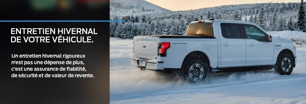 Entretien hivernal : Ford Granby vous guide